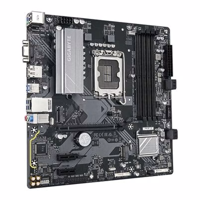 Tarjeta Madre Gigabyte B760M D3HP en Color Gris con Socket LGA1700, Soporte DDR5 hasta 256GB y Conectividad Completa